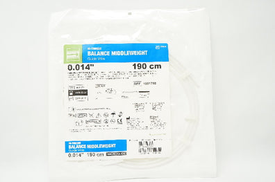 Abbott 1001780 Hi-Torque Balance Middleweight Guide Wire 0.014inch x 190cm (x)